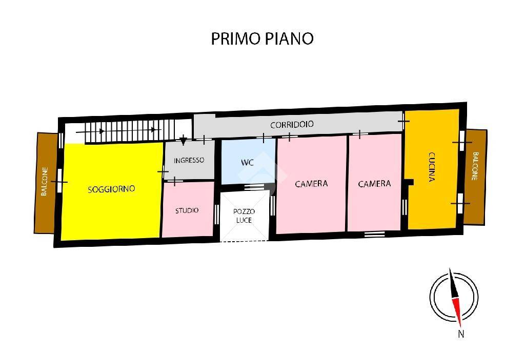 planimetria primo piano