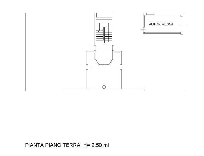 Planimetria autorimessa