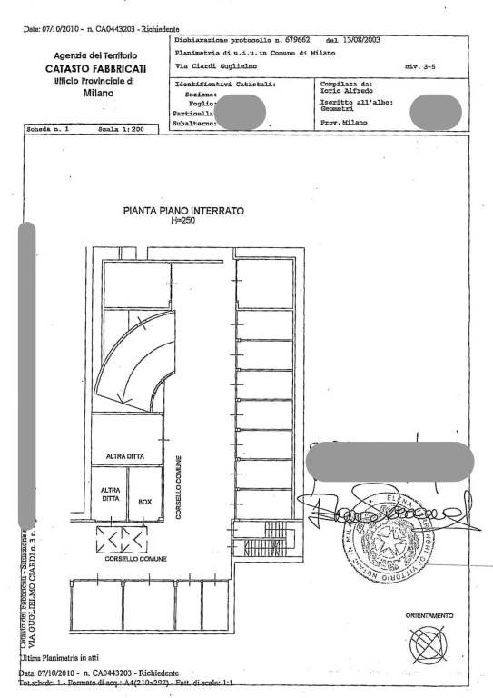 Planimetria box 1