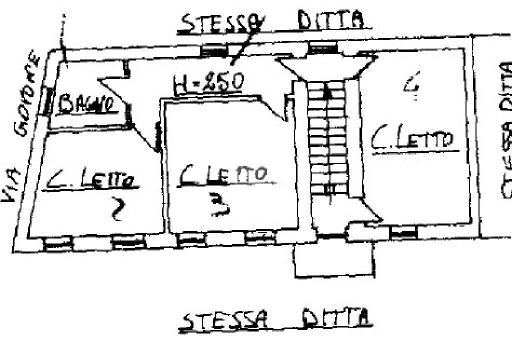 planimetria secondo piano