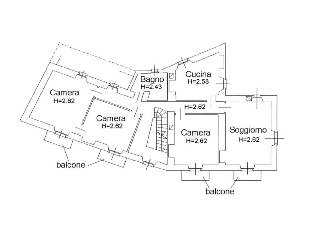 Plan VA.0850 piano primo