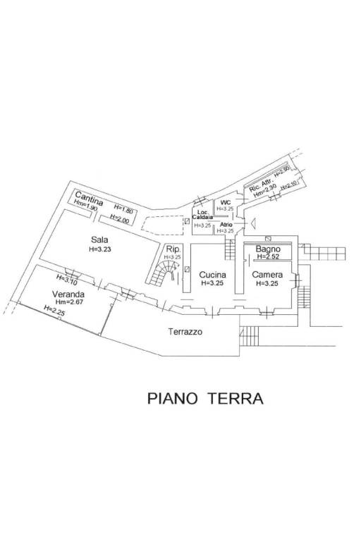 Plan VA.0850 piano terra