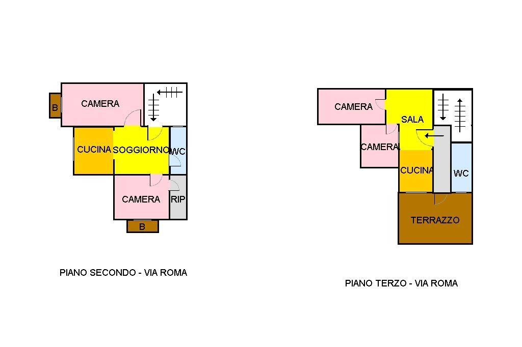 SECONO E TERZO PIANO VIA ROMA