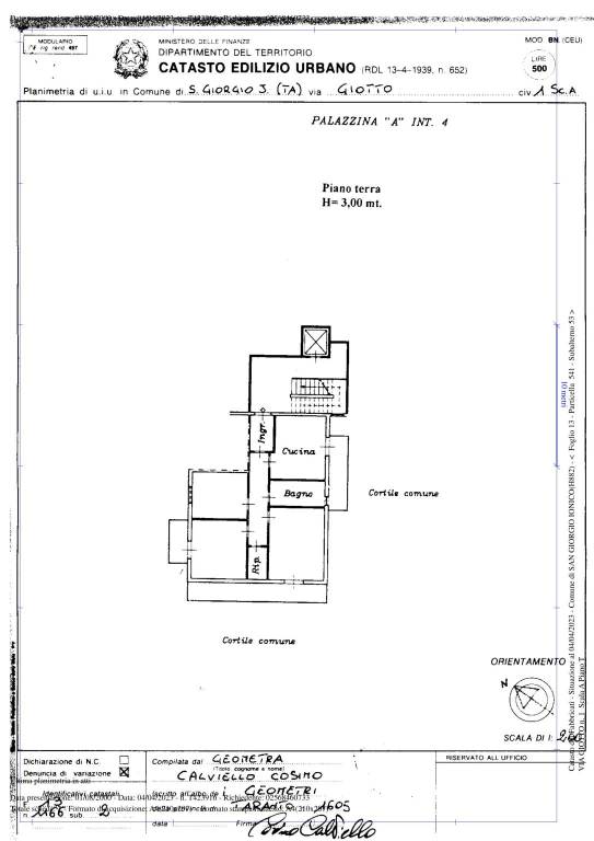 Visura planimetrica Catastale 2023 (1) 1