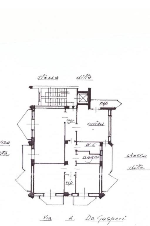 de gasperi planimetria 1