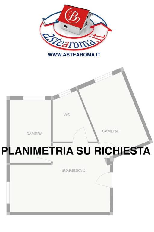 PLANIMETRIA SU RICHIESTA ASTE