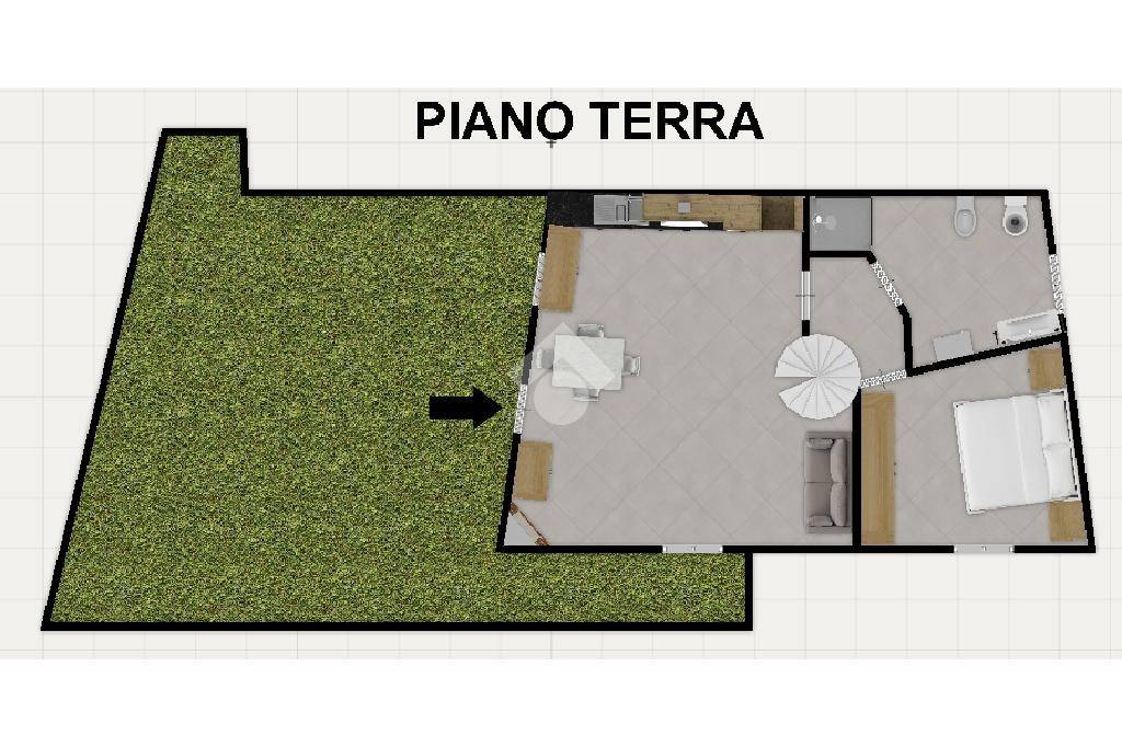 PLANIMETRIA CON FOTO PIANO TERRA