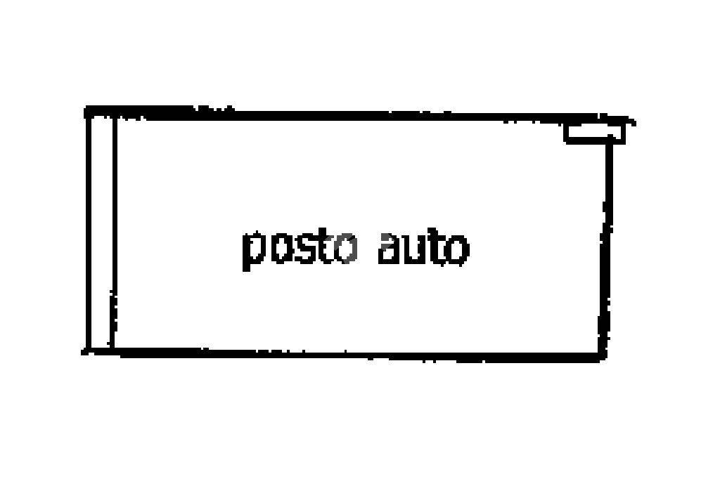 Planimetria posto auto con foto