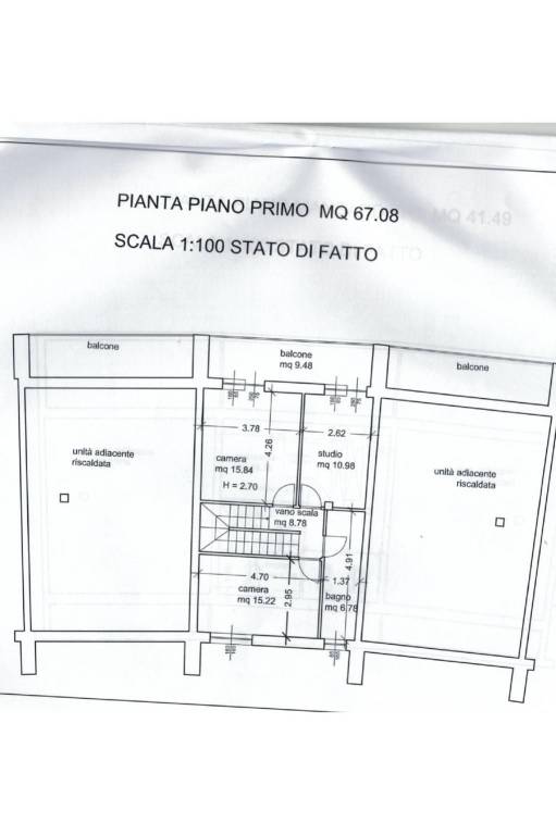 PIANTA PIANO PRIMO