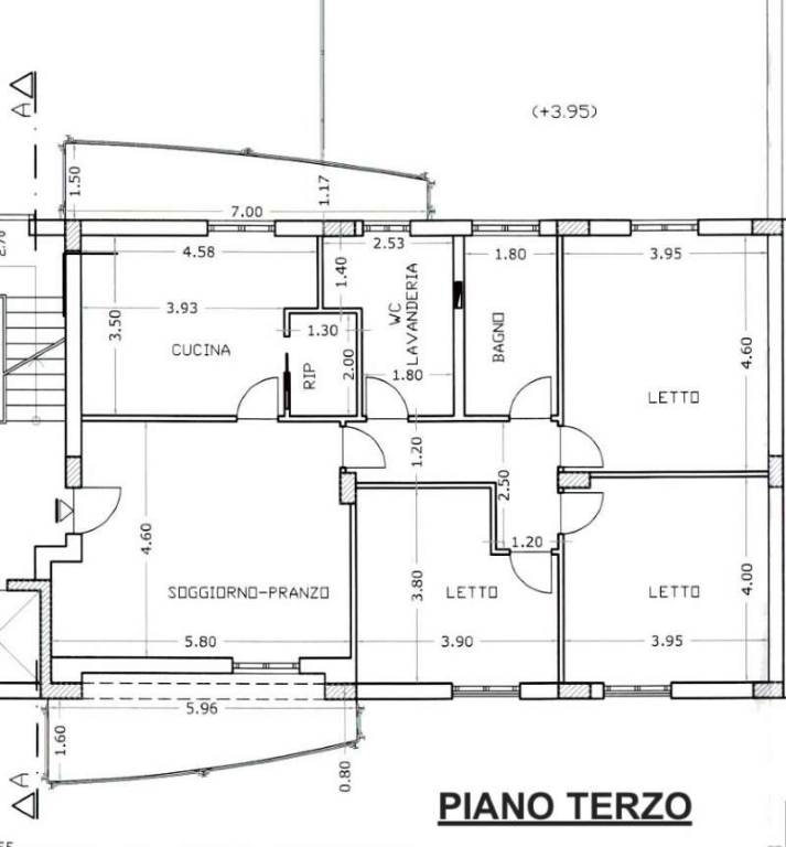 PLANIMETRIA PIANO TERZO