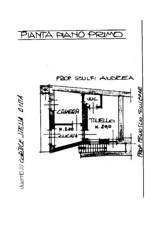 Planimetria abitazione 1