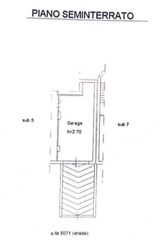 planimetria box auto