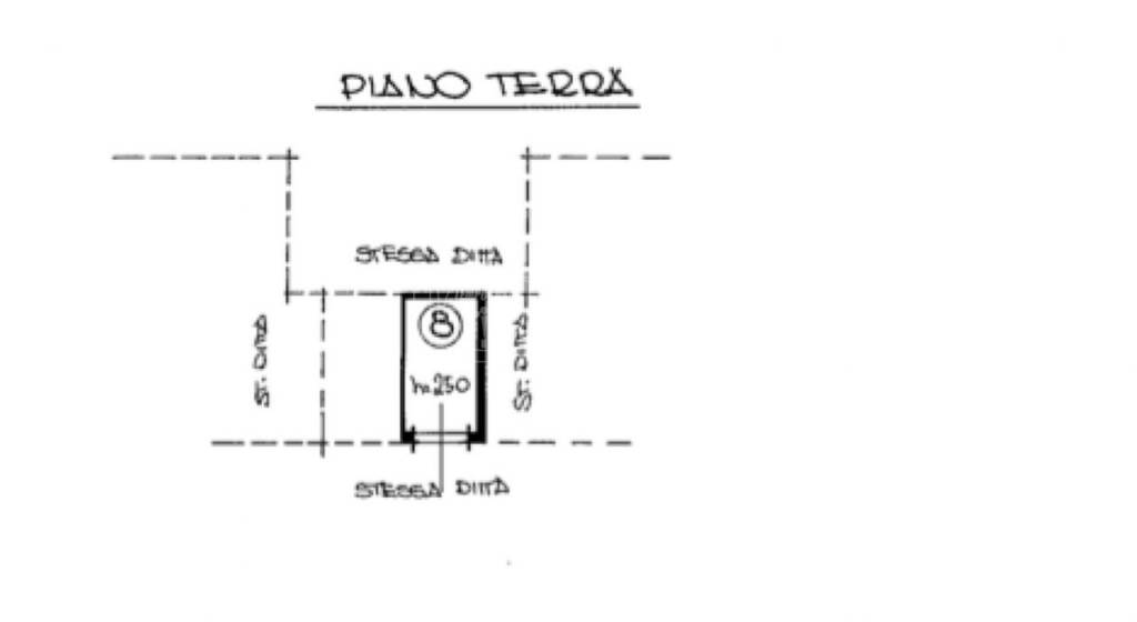 Planimetria box auto