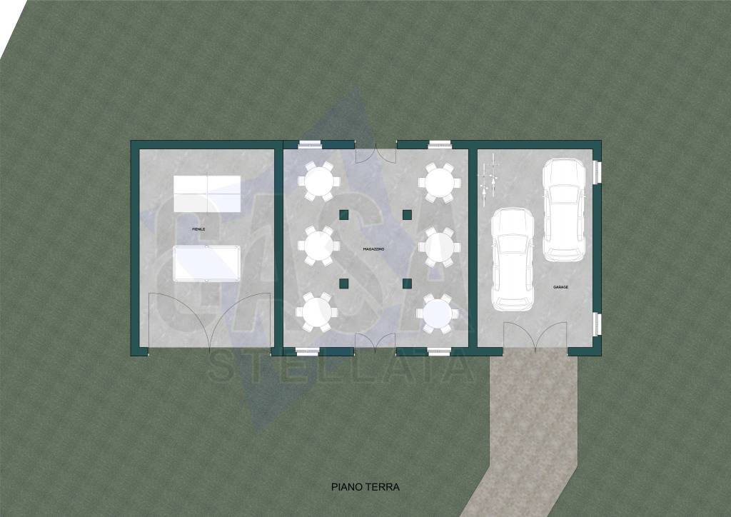 Fienile Magazzino Garage
