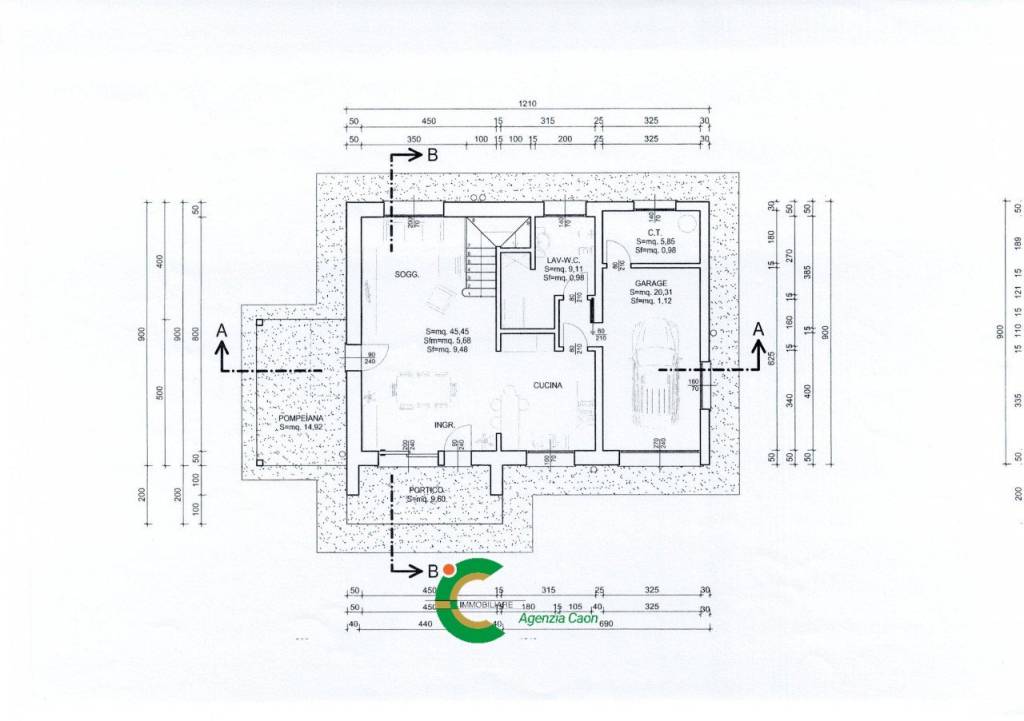 pianta progetto piano terra