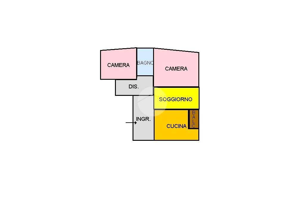 TRILOCALE VIA CORSICA QUARTO PIANO