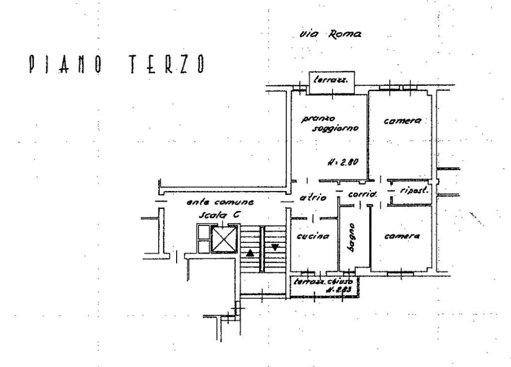 plan terzo piano