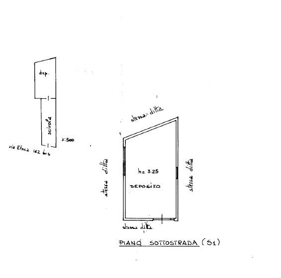 Piano Sottostrada Deposito C2