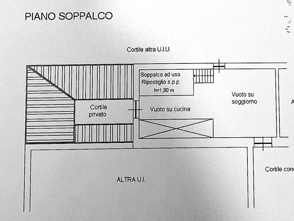 PLANIMETRIA PIANO SOPPALCO