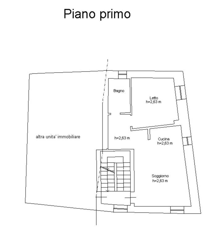 Piano primo dx