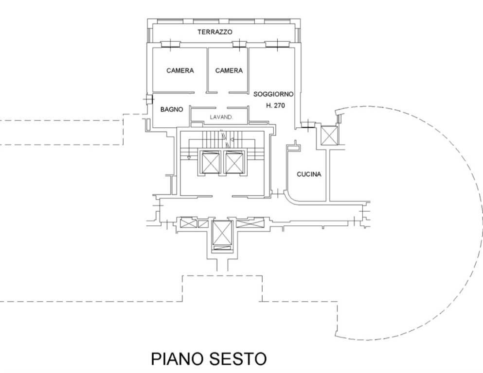 Plan appartamento