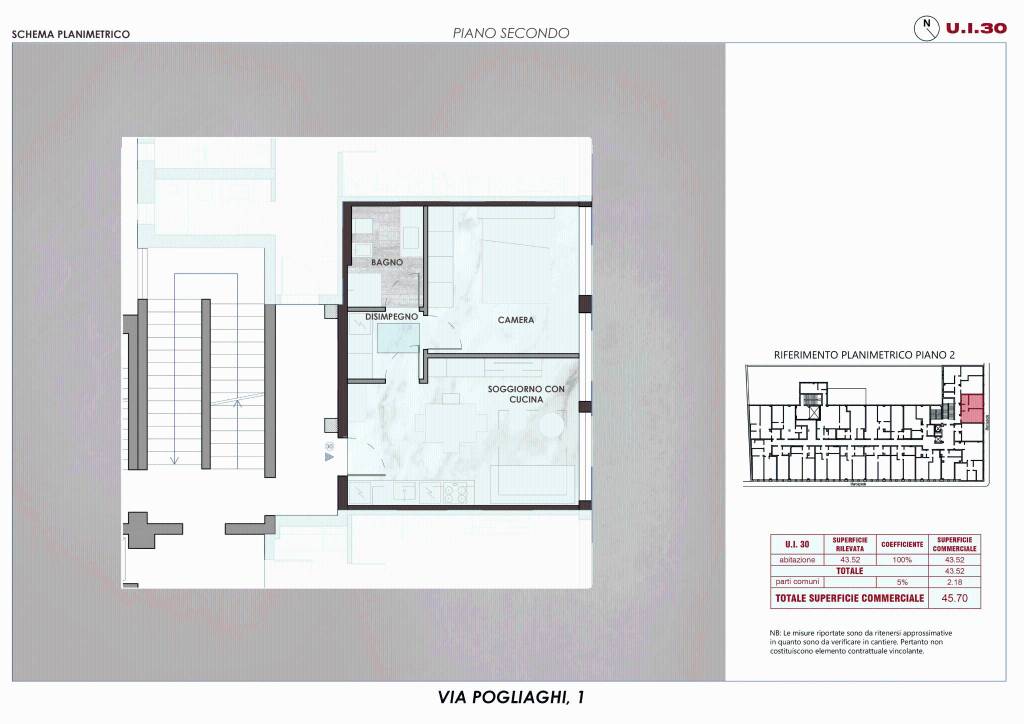 Via Pogliaghi,1 - Unità 30-1