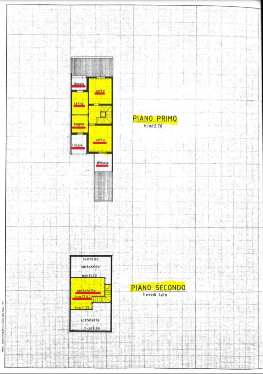 PIANTINA VILLETTA piano 1 e piano 2