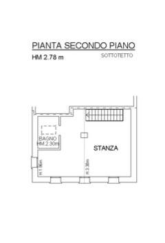 planimetria piano secondo