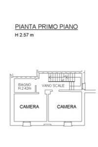 planimetria piano primo