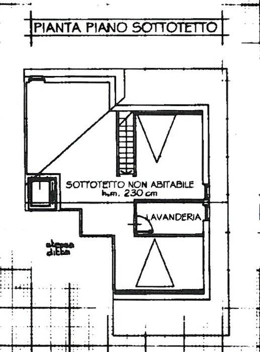 pianta sottotetto