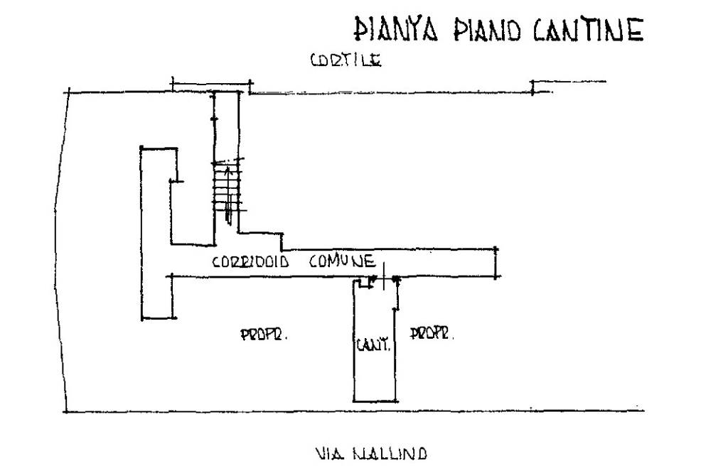 Planimetria cantina