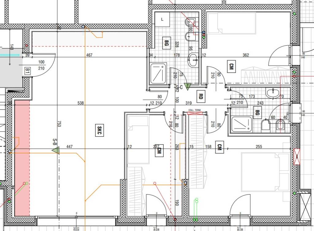 Plan appartamento piano terra