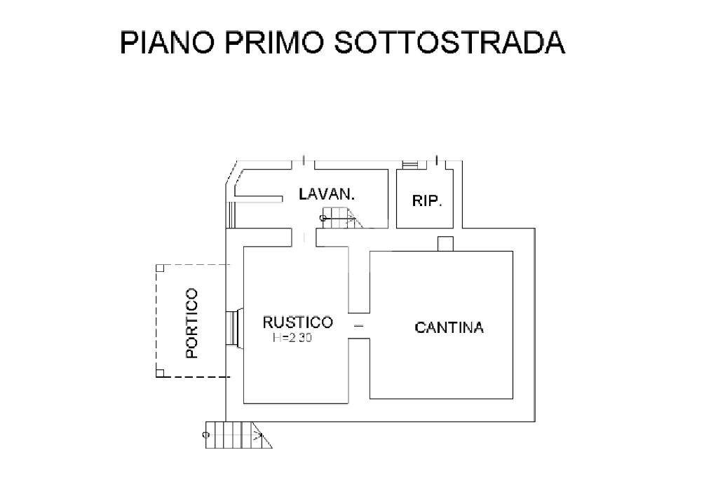 Planim. Lavanderia e cantina