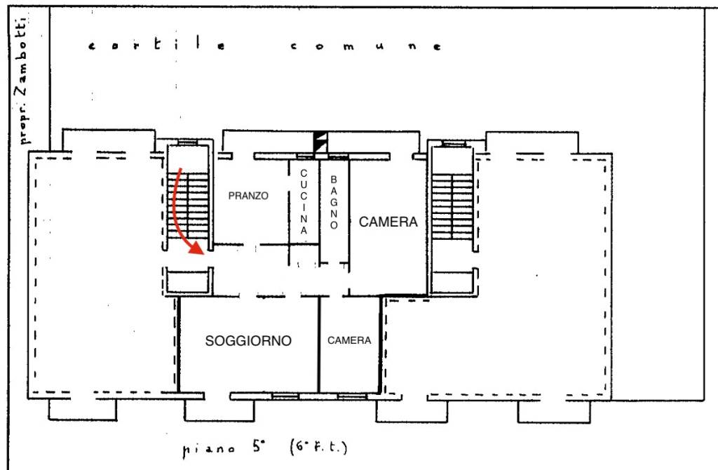 Via galileo Galilei novara planimetria 