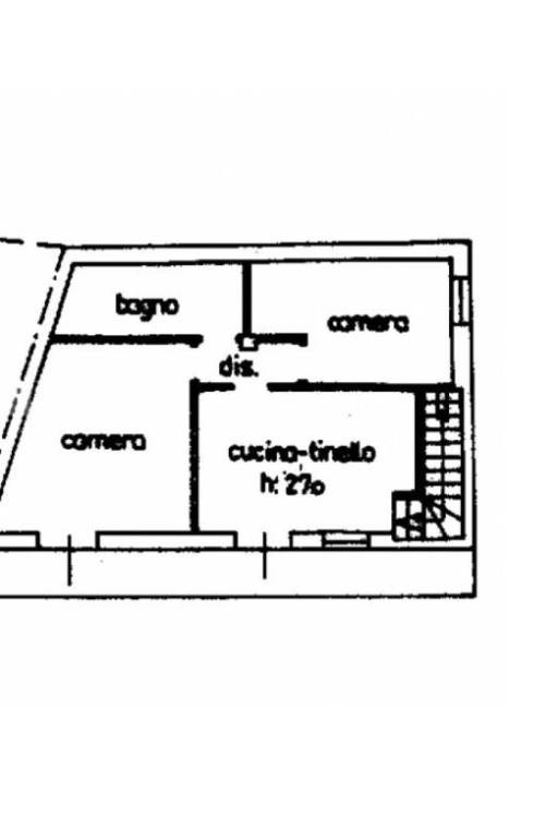 Planimetria piano primo 