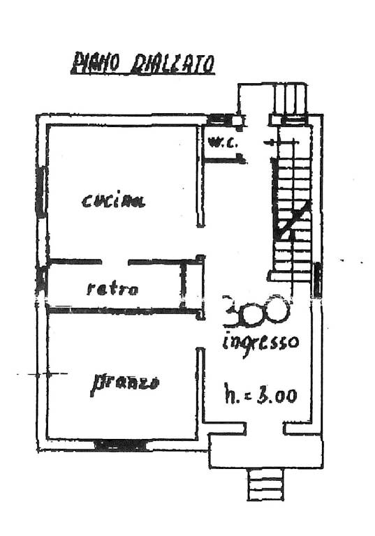 Pianta Piano Rialzato