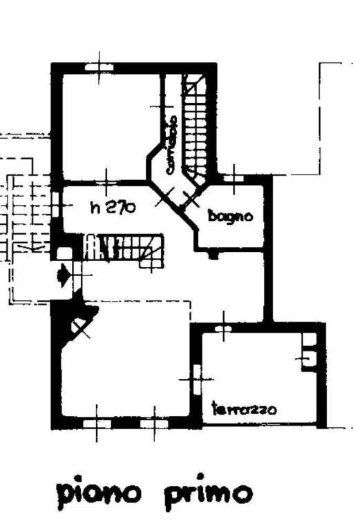 Plan CA.1751 piano primo