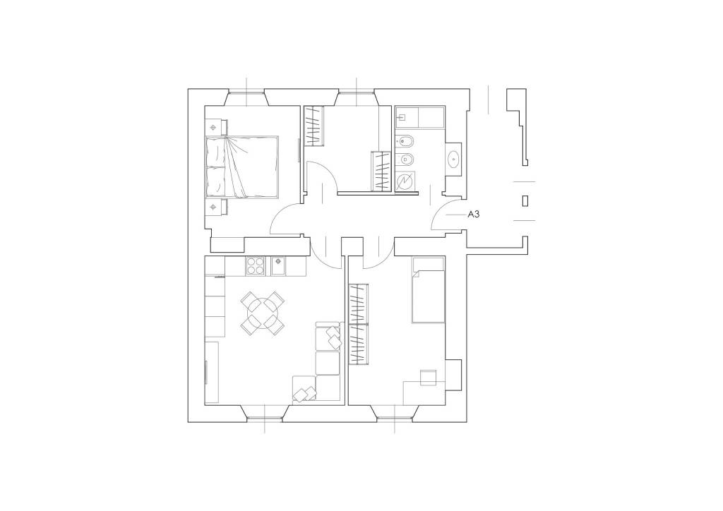 Pln A3 Trilocale