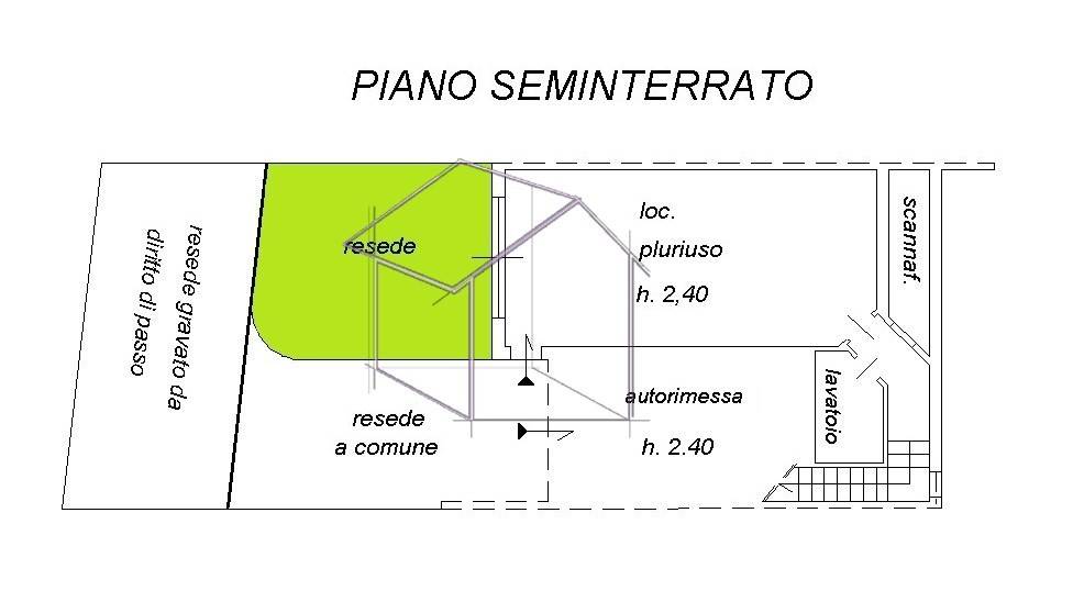 piano seminterrato