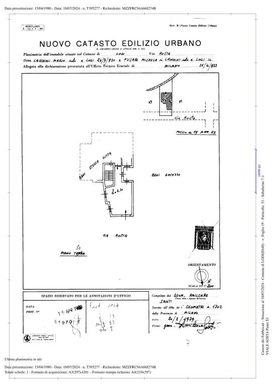 Planimetria box 1