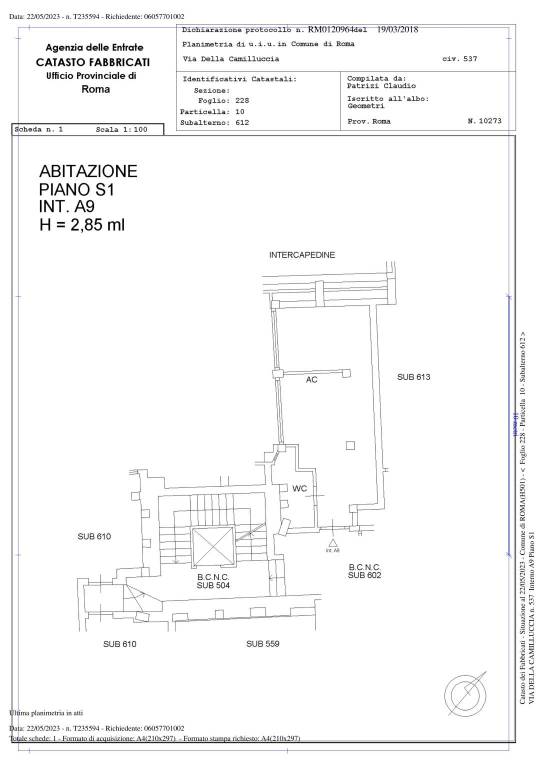 Appartamento SCALA A Int. 9 1