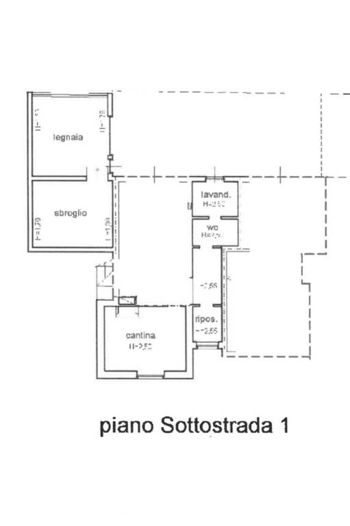 Planimetria Sottostrada