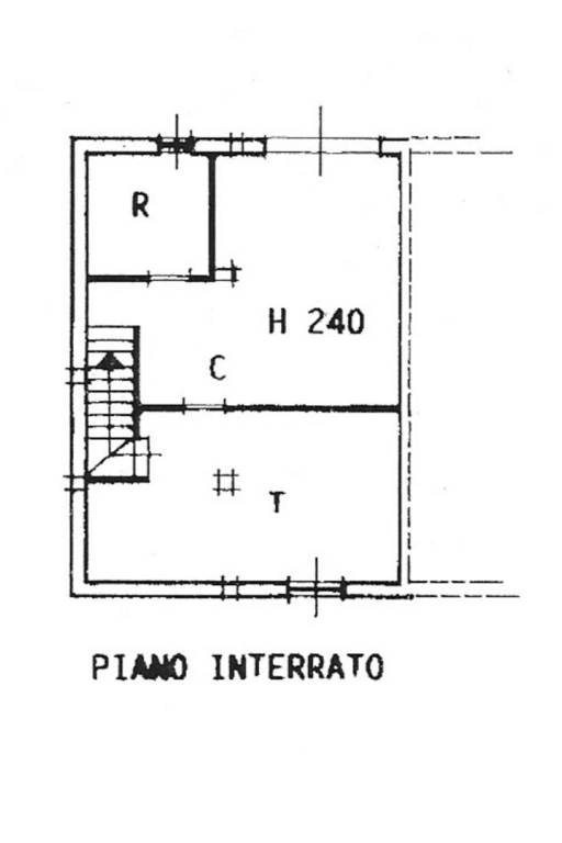 Planimetria Piano Interrato