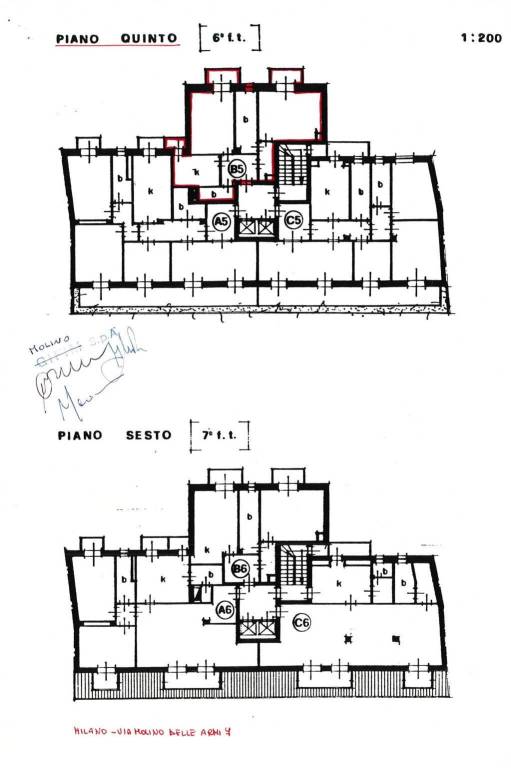 PLANIMETRIE VIA MOLINO ARMI 7 (1) 1