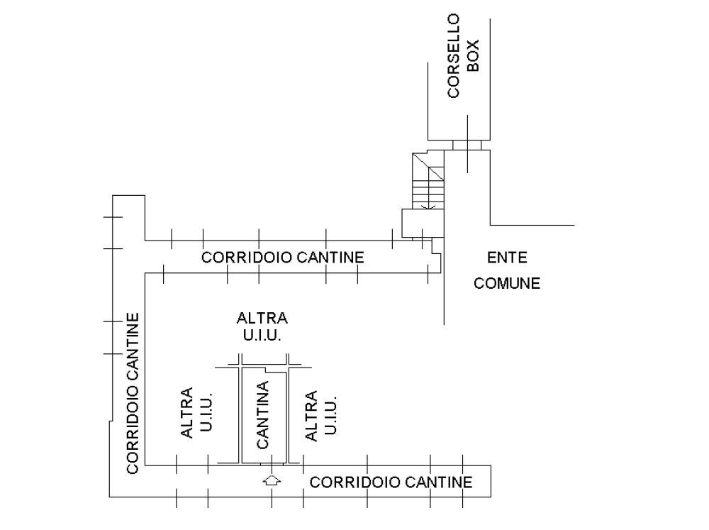 planimetria cantina