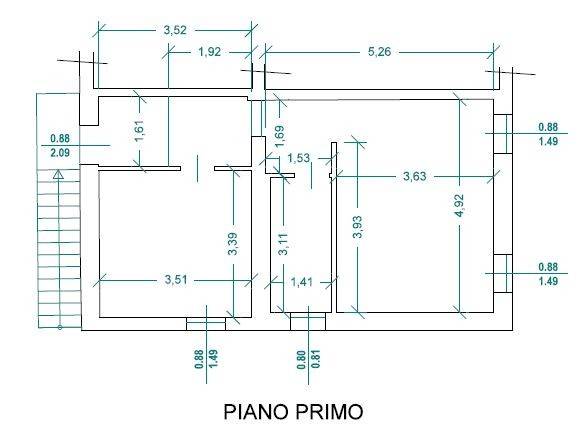 misure interne primo piano