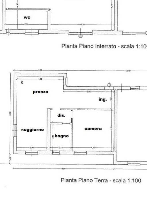 PLANIMETRIA ALLOGGIO S1-T