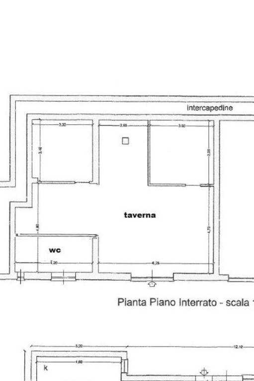 PLANIMETRIA ALLOGGIO S1-T