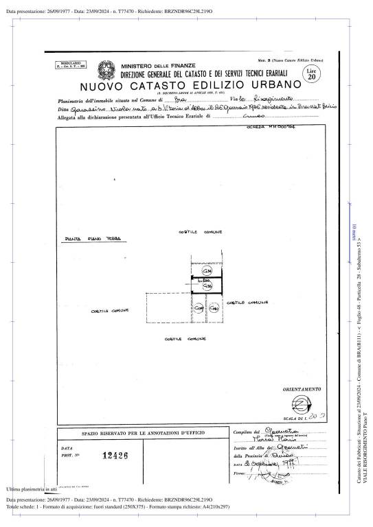 planimetria box auto 1