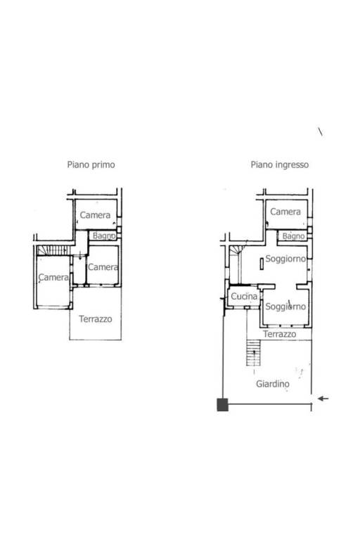 Planimeria Casa Leopardi